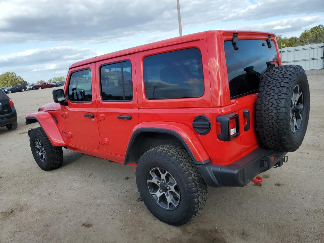 Image 2 of 2022 JEEP WRANGLER UNLIMITED RUBICON 2022 with VIN 1C4HJXFN7NW133628