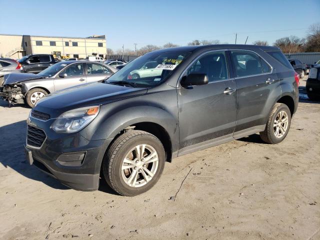 Image 1 of 2017 CHEVROLET EQUINOX LS 2017 with VIN 2GNALBEK6H1538565