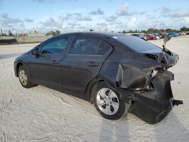 Image 2 of 2014 HONDA CIVIC LX 2014 with VIN 2HGFB2F57EH557866