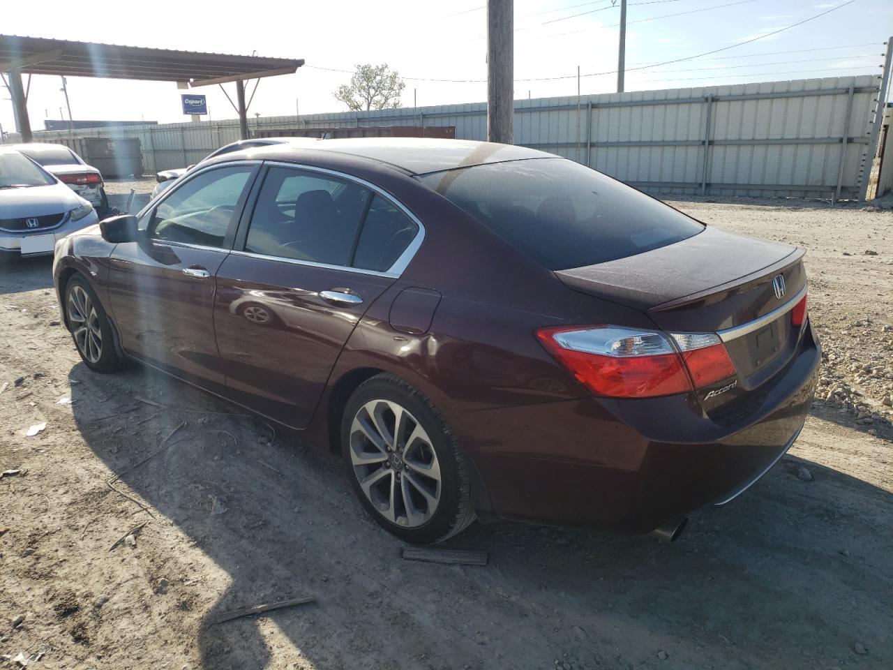 Image 2 of 2014 HONDA ACCORD SPORT 2014 with VIN 1HGCR2F52EA281920
