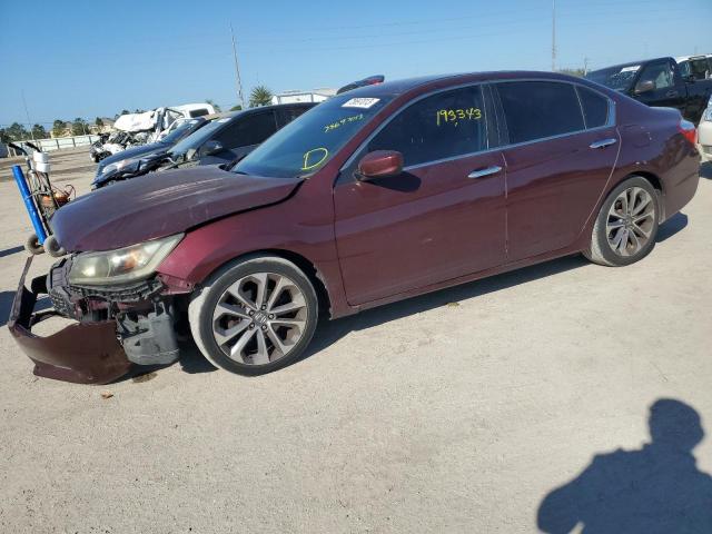 Image 1 of 2014 HONDA ACCORD SPORT 2014 with VIN 1HGCR2F55EA051935