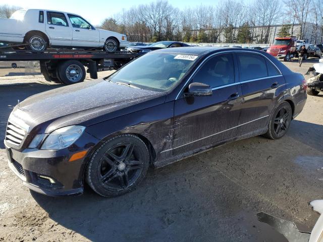 Image 1 of 2011 MERCEDES-BENZ E 350 4MATIC 2011 with VIN WDDHF8HB9BA497834