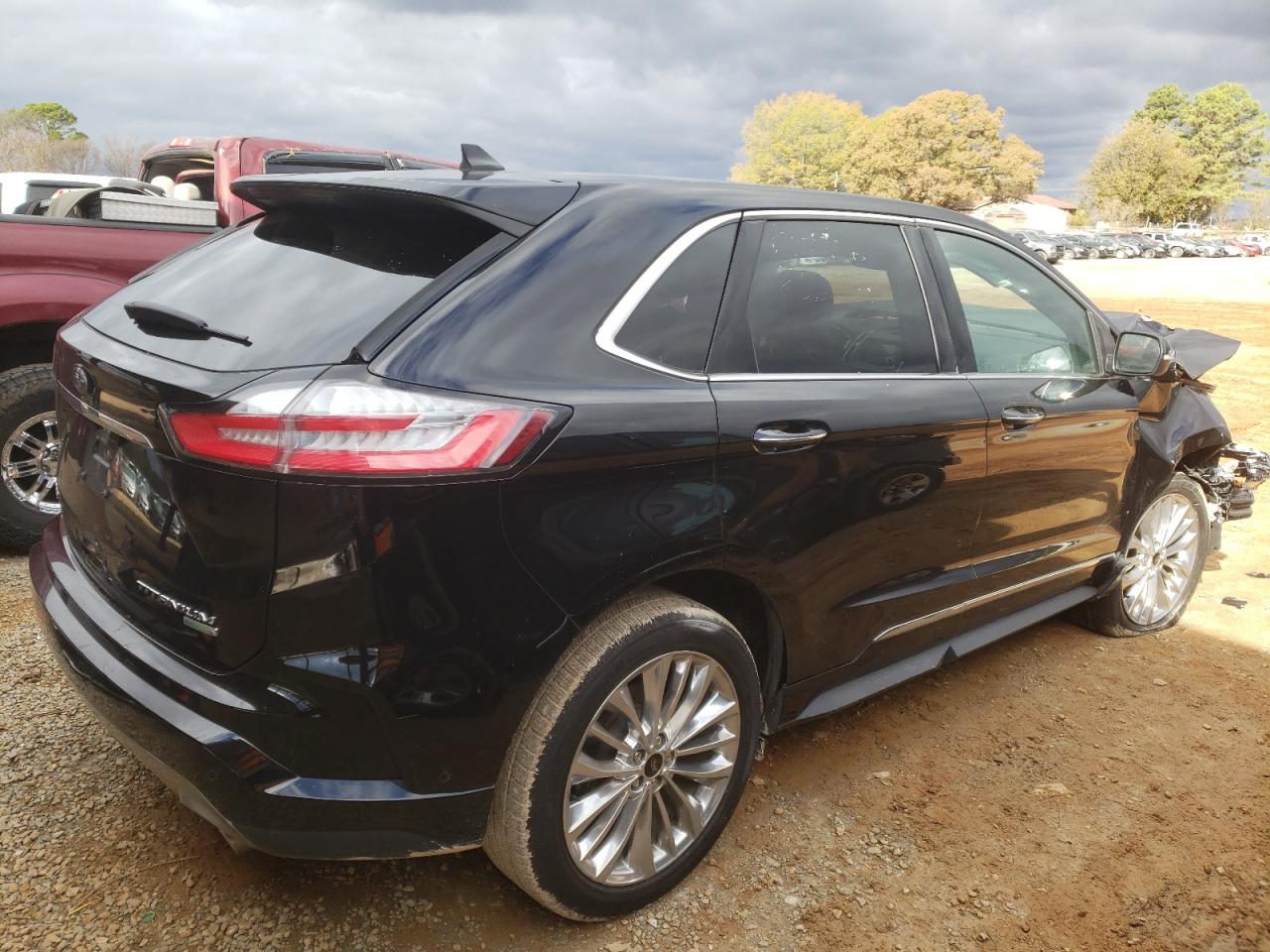 Image 3 of 2020 FORD EDGE TITANIUM 2020 with VIN 2FMPK3K99LBB52704