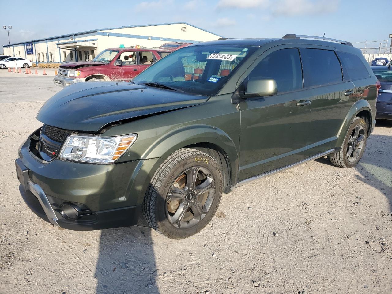 Image 1 of 2018 DODGE JOURNEY CROSSROAD 2018 with VIN 3C4PDDGG8JT311189