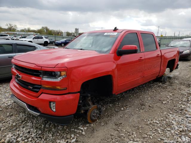 Изображение 2 2017 CHEVROLET SILVERADO K1500 LT 2017 с VIN 3GCUKREC5HG229767