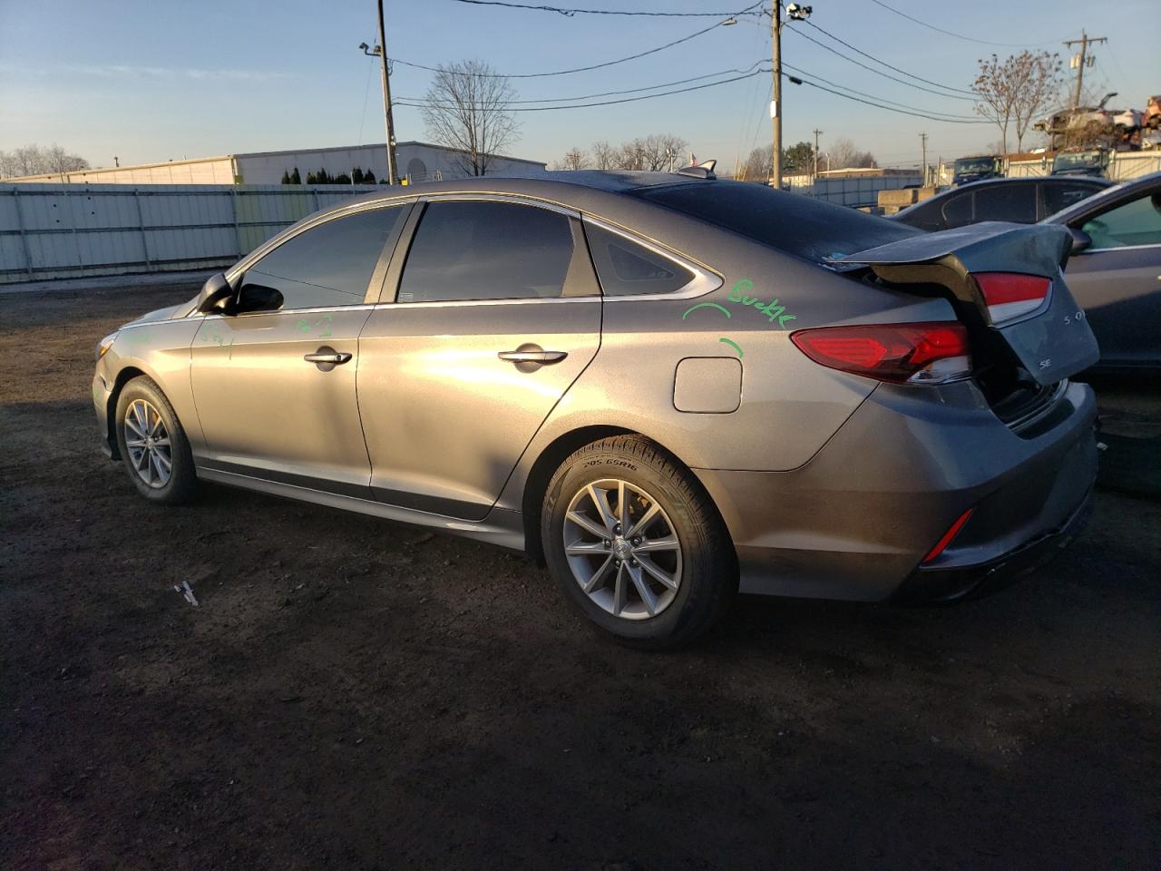 Image 2 of 2019 HYUNDAI SONATA SE 2019 with VIN 5NPE24AF1KH785578