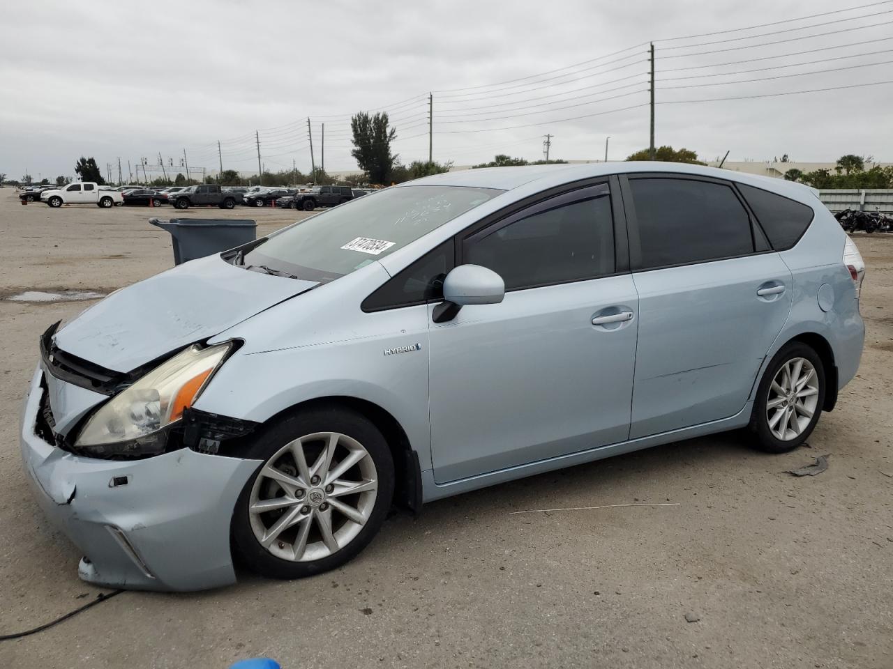 Изображение 1 2012 TOYOTA PRIUS V  2012 с VIN JTDZN3EU9C3117634