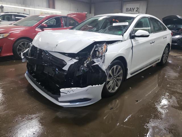 Image 1 of 2017 HYUNDAI SONATA SPORT 2017 with VIN 5NPE34AF0HH465061