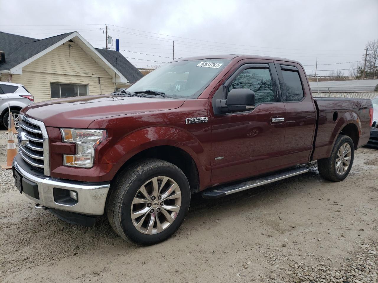 Image 1 of 2016 FORD F150 SUPER CAB 2016 with VIN 1FTEX1EP3GFC81392