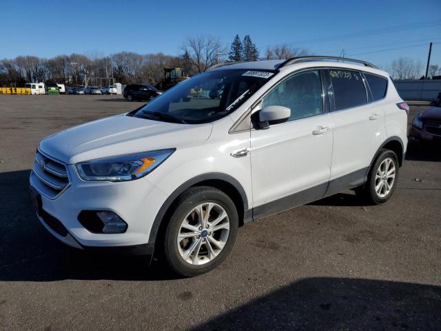 Image 1 of 2018 FORD ESCAPE SEL 2018 with VIN 1FMCU9HD8JUD19133
