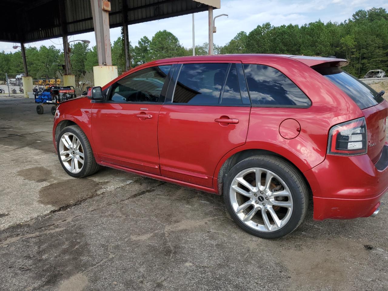 Изображение 2 2010 FORD EDGE SPORT 2010 с VIN 2FMDK3AC4ABA11858