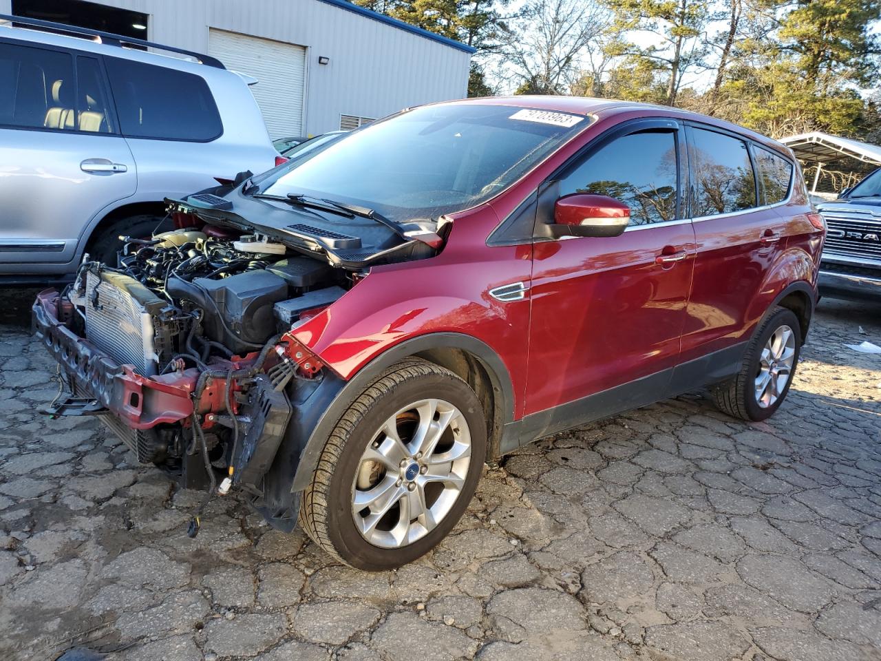 Image 1 of 2013 FORD ESCAPE SEL 2013 with VIN 1FMCU0HX6DUC09062
