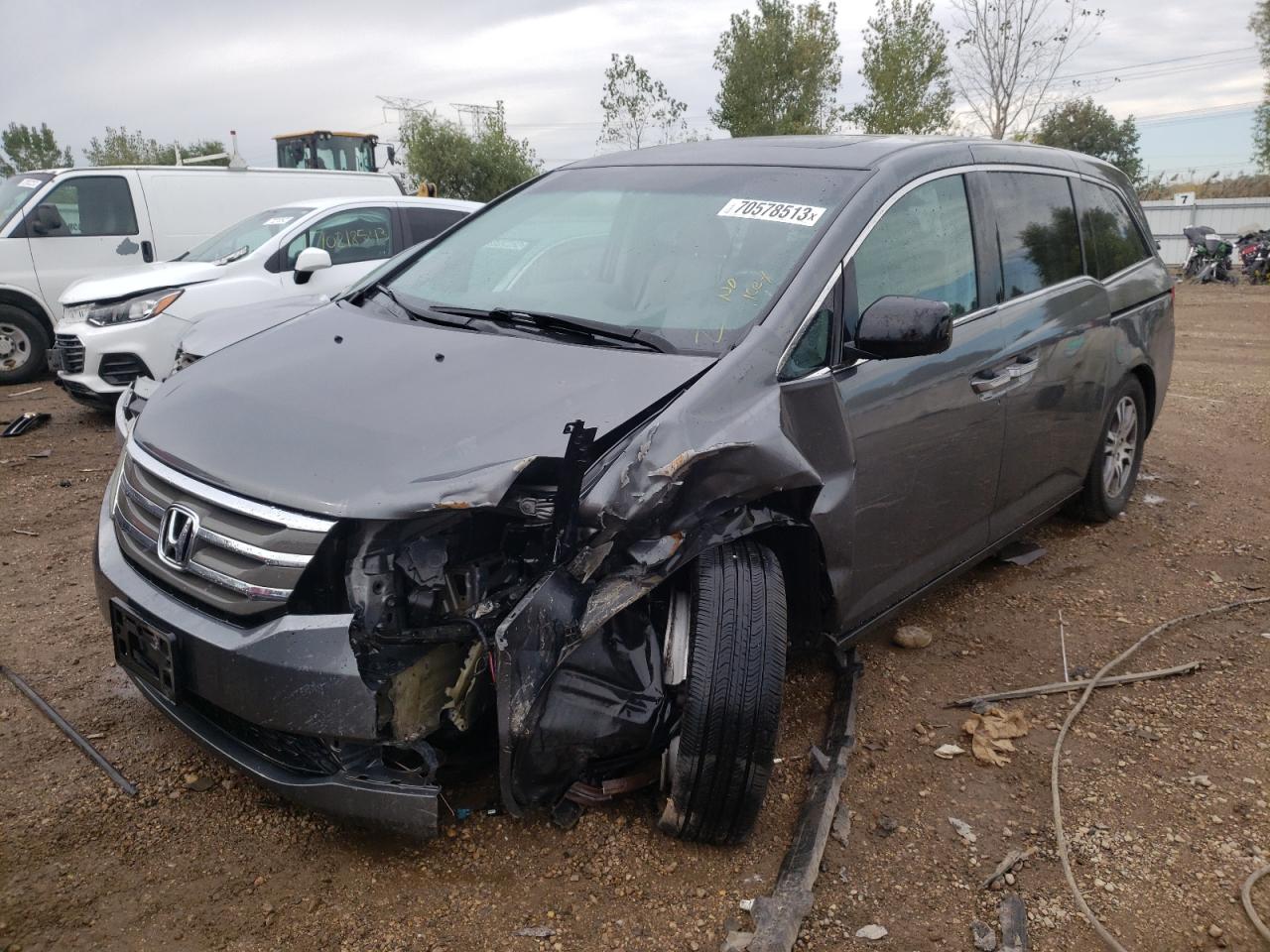 Изображение 1 2012 HONDA ODYSSEY EXL 2012 с VIN 5FNRL5H66CB044773