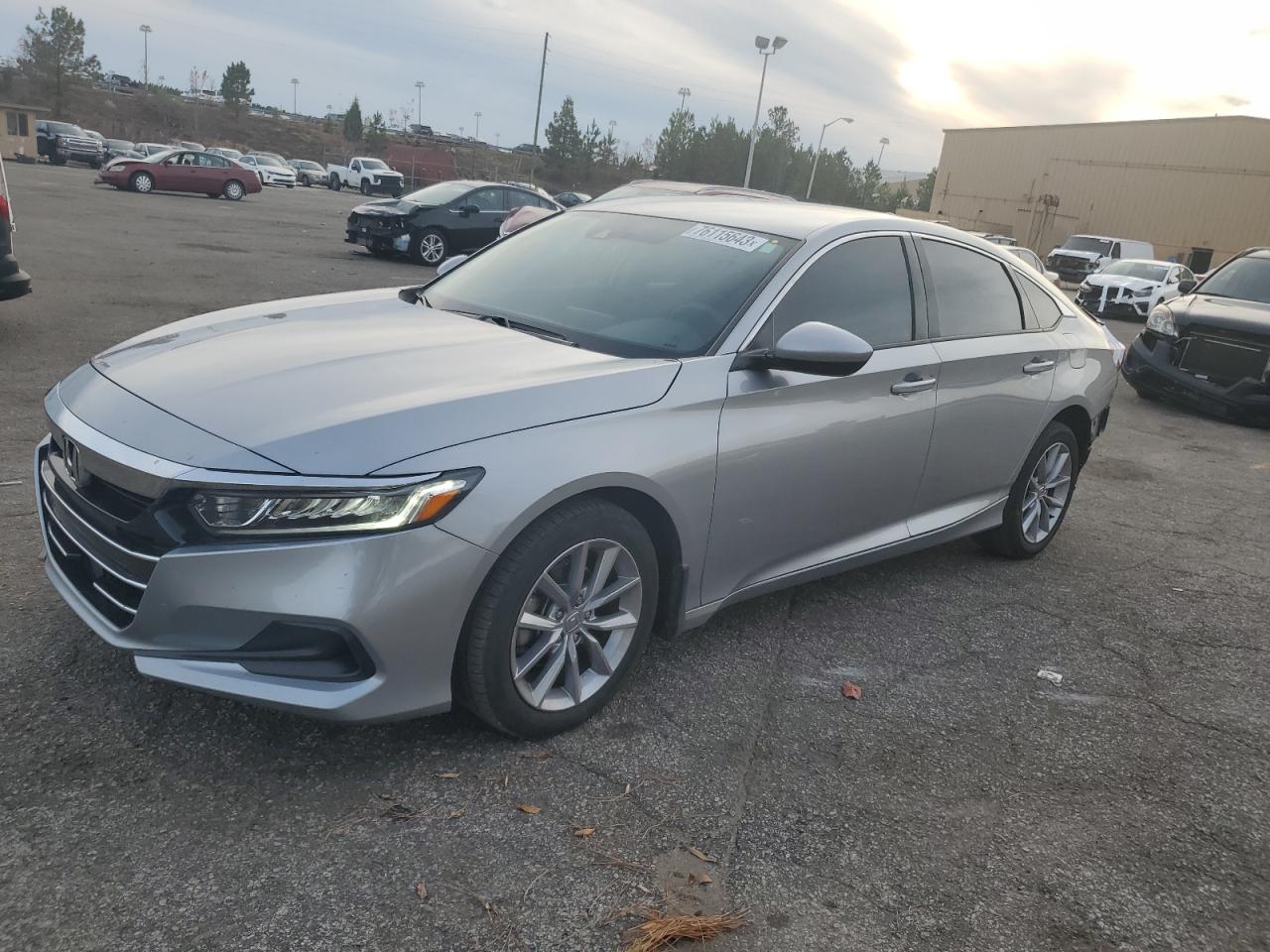 Image 1 of 2021 HONDA ACCORD LX 2021 with VIN 1HGCV1F18MA113281