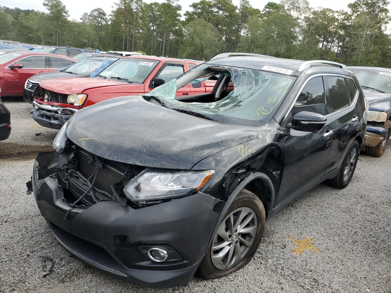 Изображение 1 2015 NISSAN ROGUE S 2015 с VIN 5N1AT2MT9FC890612