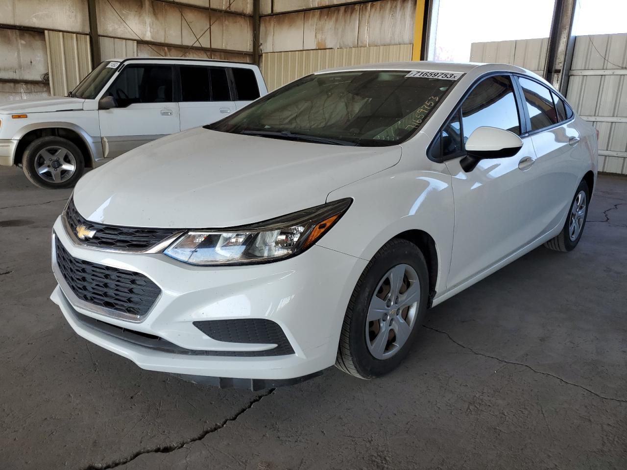Image 1 of 2018 CHEVROLET CRUZE LS 2018 with VIN 1G1BC5SM2J7176854
