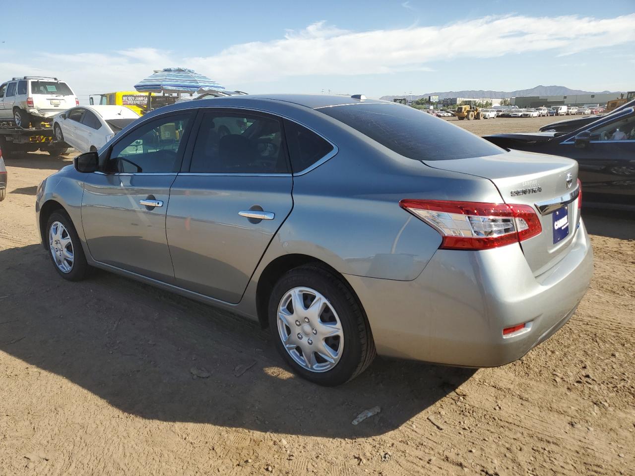 Image 2 of 2014 NISSAN SENTRA S 2014 with VIN 3N1AB7APXEY329937