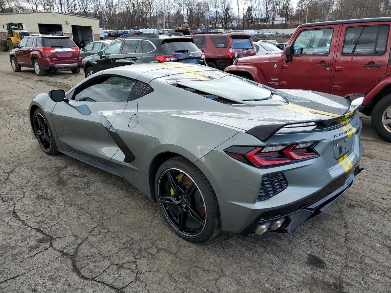 Изображение 2 2022 CHEVROLET CORVETTE STINGRAY 3LT 2022 с VIN 1G1YC2D48N5111417