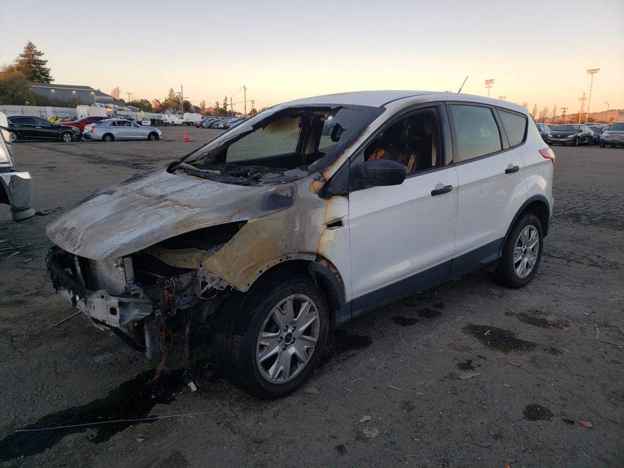 Image 1 of 2013 FORD ESCAPE S 2013 with VIN 1FMCU0F78DUC87877
