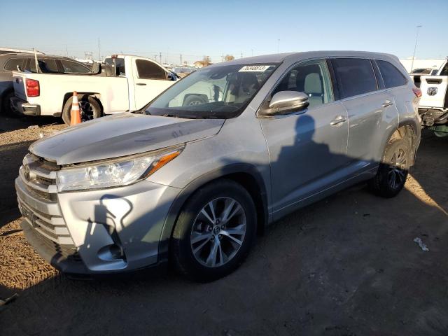 Image 1 of 2018 TOYOTA HIGHLANDER LE 2018 with VIN 5TDBZRFH0JS495895