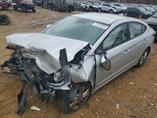 Image 1 of 2019 HYUNDAI ELANTRA SEL 2019 with VIN 5NPD84LFXKH429394