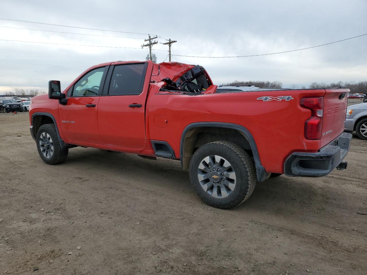 Image 2 of 2023 CHEVROLET SILVERADO K2500 CUSTOM 2023 with VIN 2GC4YME73P1720334