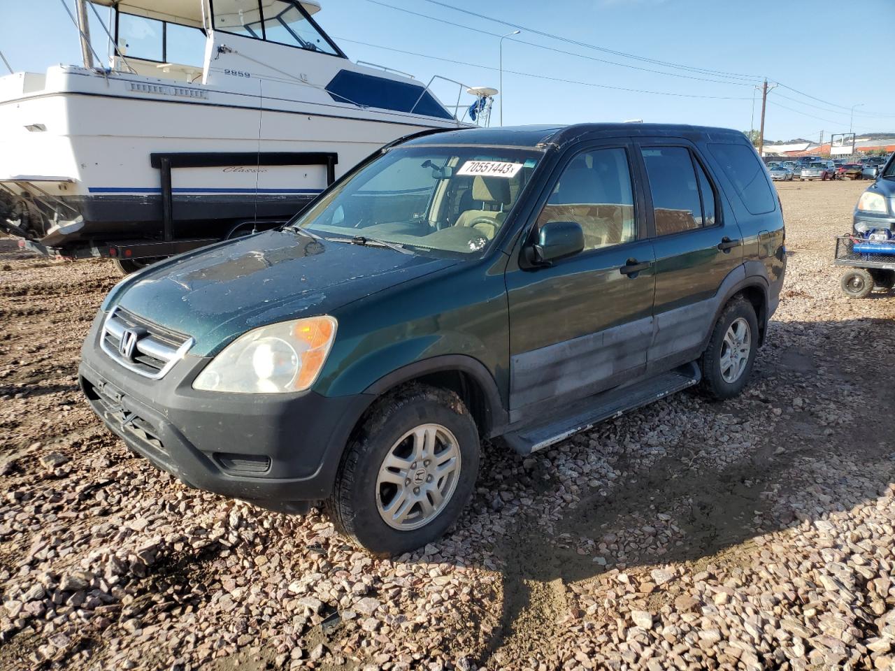 Image 1 of 2002 HONDA CR-V EX 2002 with VIN JHLRD78882C035713