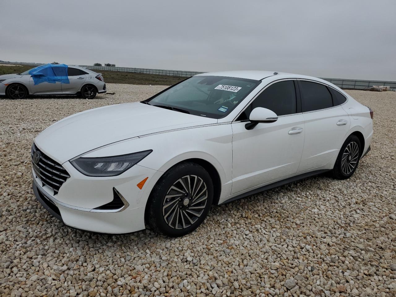 Изображение 1 2021 HYUNDAI SONATA HYBRID 2021 с VIN KMHL34JJ1MA032745