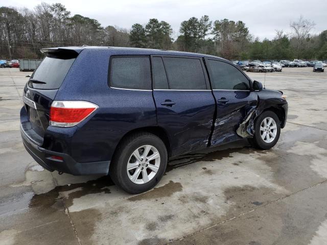 Image 3 of 2012 TOYOTA HIGHLANDER BASE 2012 with VIN 5TDZA3EHXCS021475