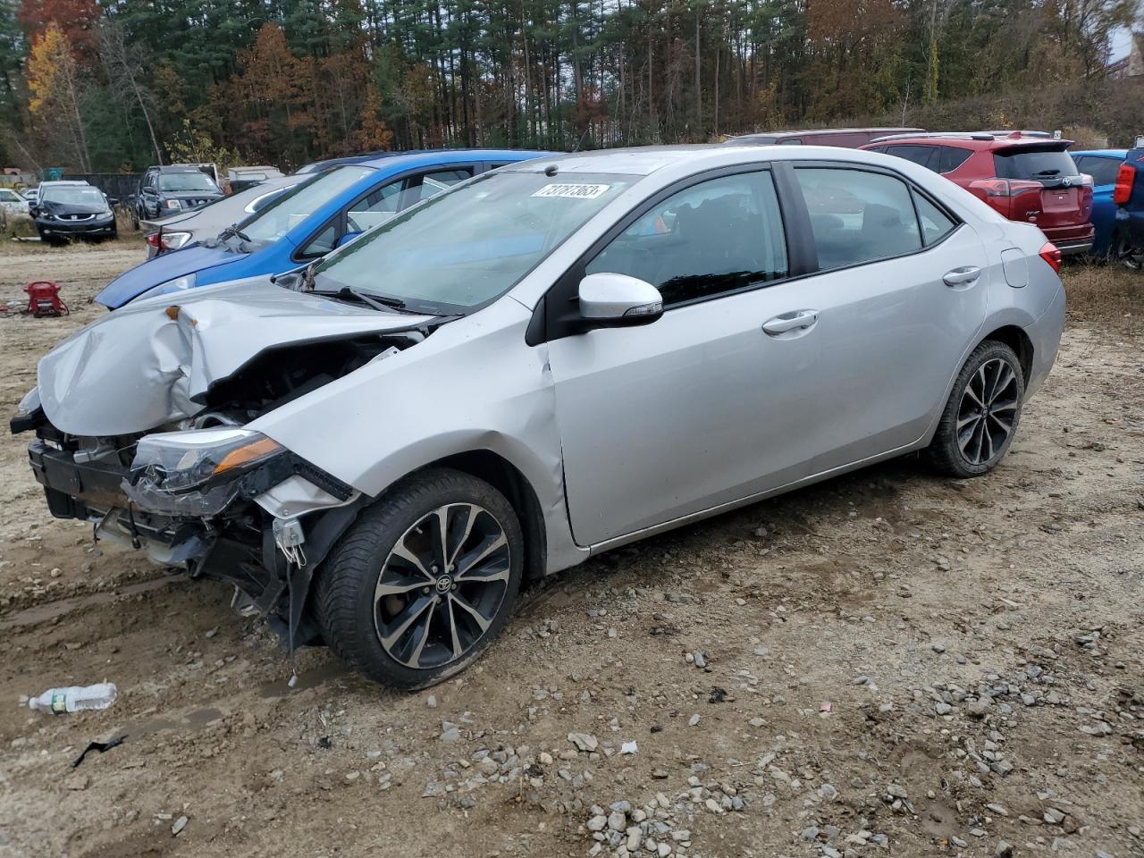 Image 1 of 2017 TOYOTA COROLLA L 2017 with VIN 2T1BURHE6HC772442