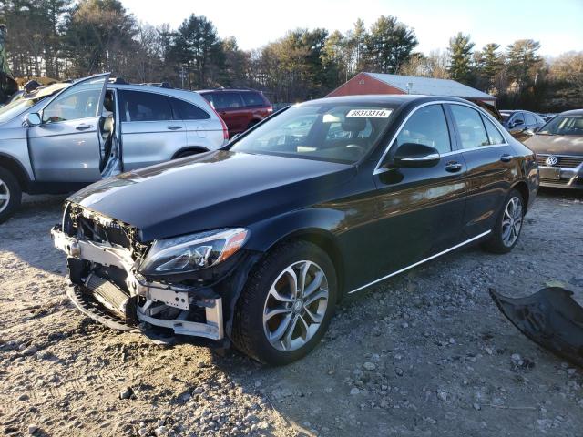Image 1 of 2015 MERCEDES-BENZ C 300 4MATIC 2015 with VIN 55SWF4KB2FU095488