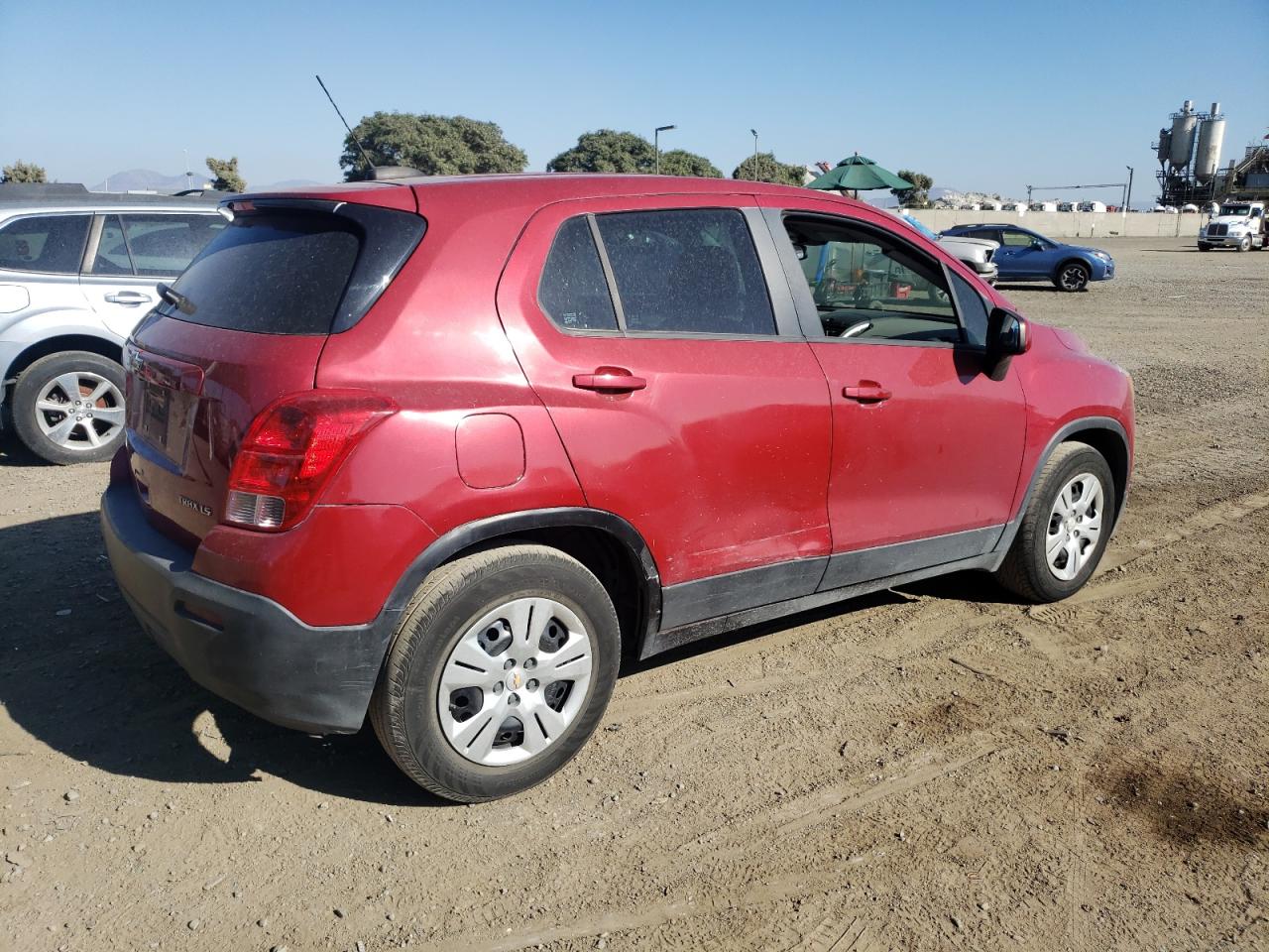 Изображение 3 2015 CHEVROLET TRAX LS 2015 с VIN KL7CJKSB5FB182163