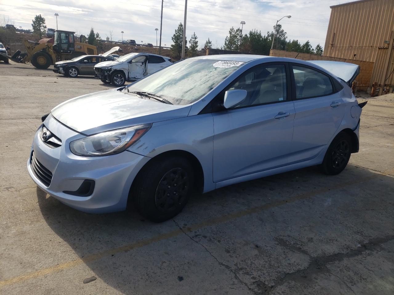 Изображение 1 Hyundai Accent Gls 2014 с VIN KMHCT4AE1EU696014