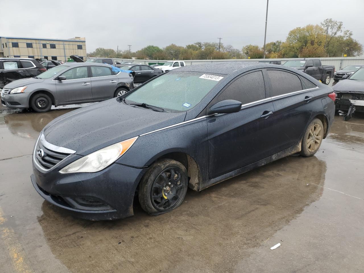 Image 1 of 2014 HYUNDAI SONATA GLS 2014 with VIN 5NPEB4AC3EH921039