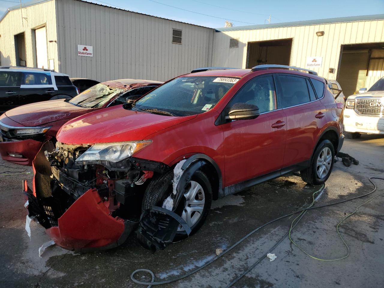 Image 1 of 2014 TOYOTA RAV4 LE 2014 with VIN 2T3ZFREVXEW096253