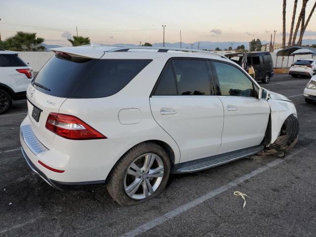 Image 3 of 2015 MERCEDES-BENZ ML 350 4MATIC 2015 with VIN 4JGDA5HB0FA578552