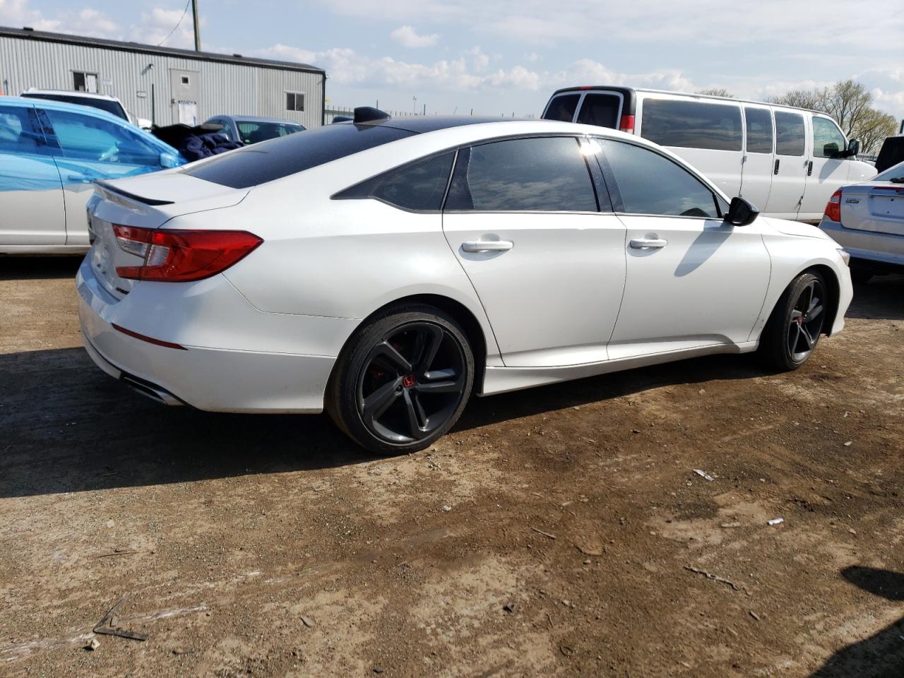 Image 3 of 2021 HONDA ACCORD SPORT 2021 with VIN 1HGCV1F30MA018683