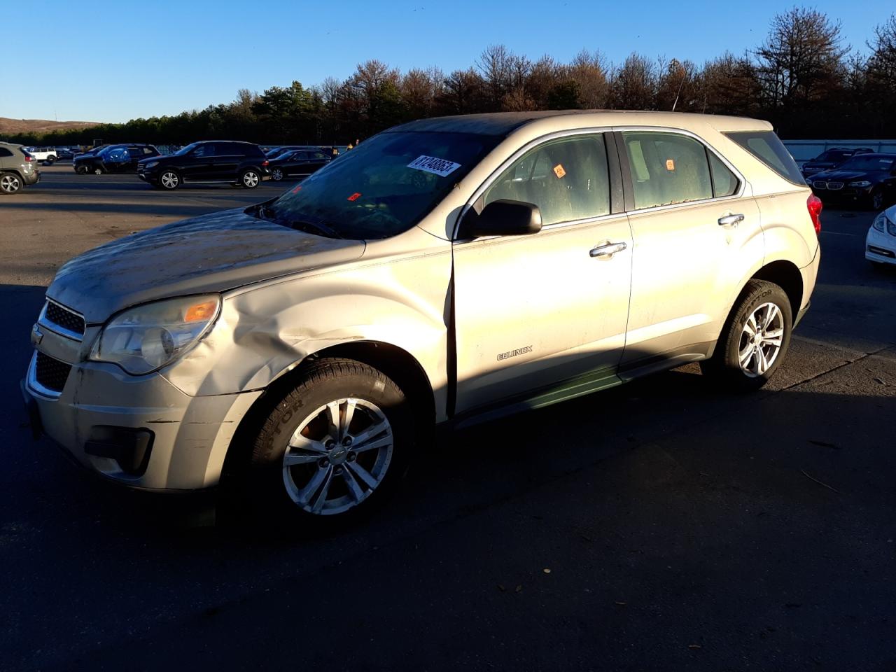 Image 1 of 2012 CHEVROLET EQUINOX LS 2012 with VIN 2GNFLCEKXC6114054