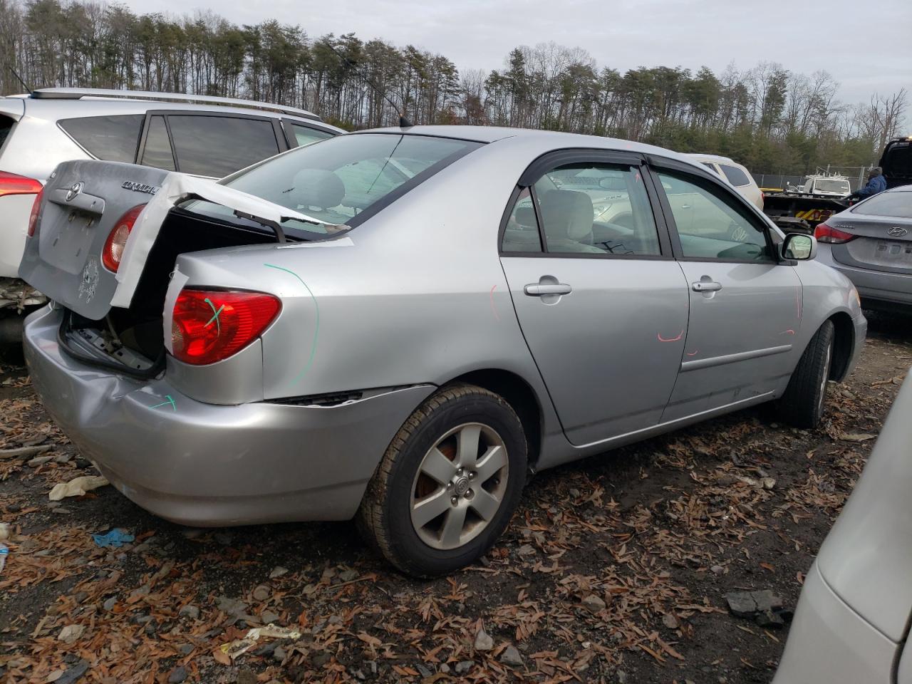 Obraz 3 z 2008 TOYOTA COROLLA CE 2008 z VIN 1NXBR32E98Z954240