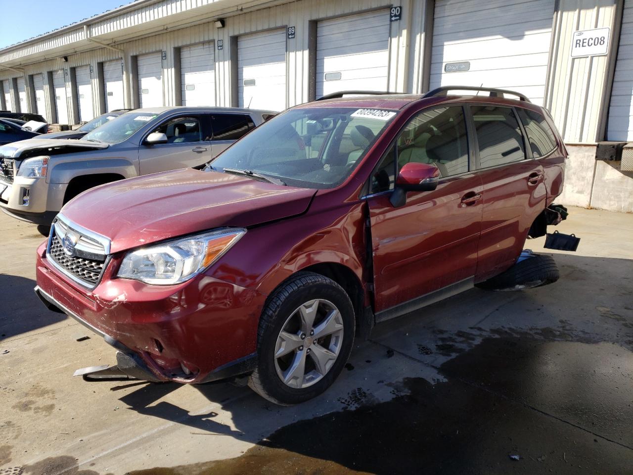 Image 1 of 2014 SUBARU FORESTER 2.5I TOURING 2014 with VIN JF2SJAPCXEH545094