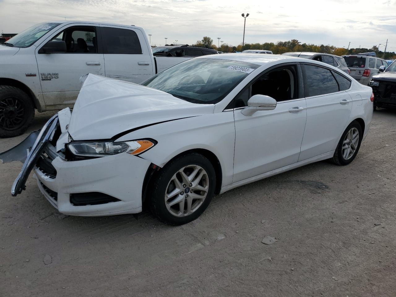 Image 1 of 2014 FORD FUSION SE 2014 with VIN 3FA6P0H73ER127670