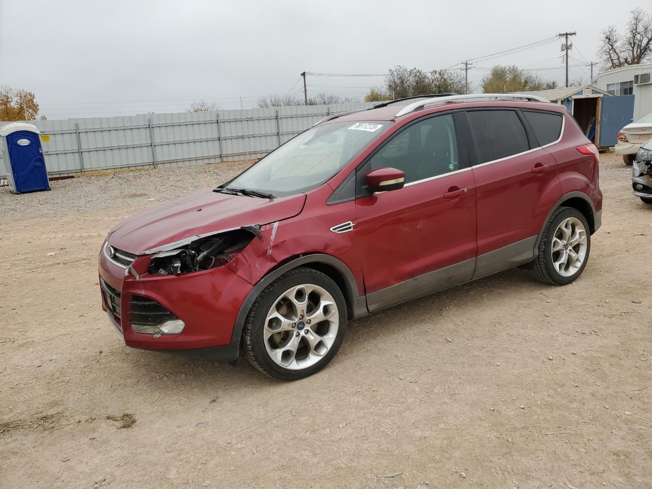 Obraz 1 z 2013 FORD ESCAPE TITANIUM 2013 z VIN 1FMCU0J96DUC78040
