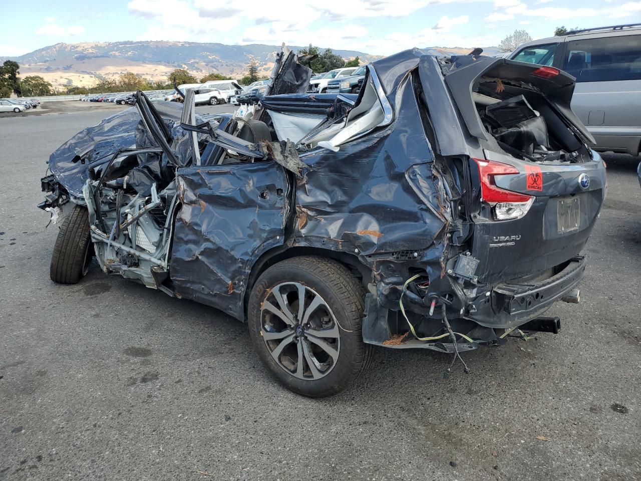 Image 2 of 2021 SUBARU FORESTER LIMITED 2021 with VIN JF2SKAUC2MH472948
