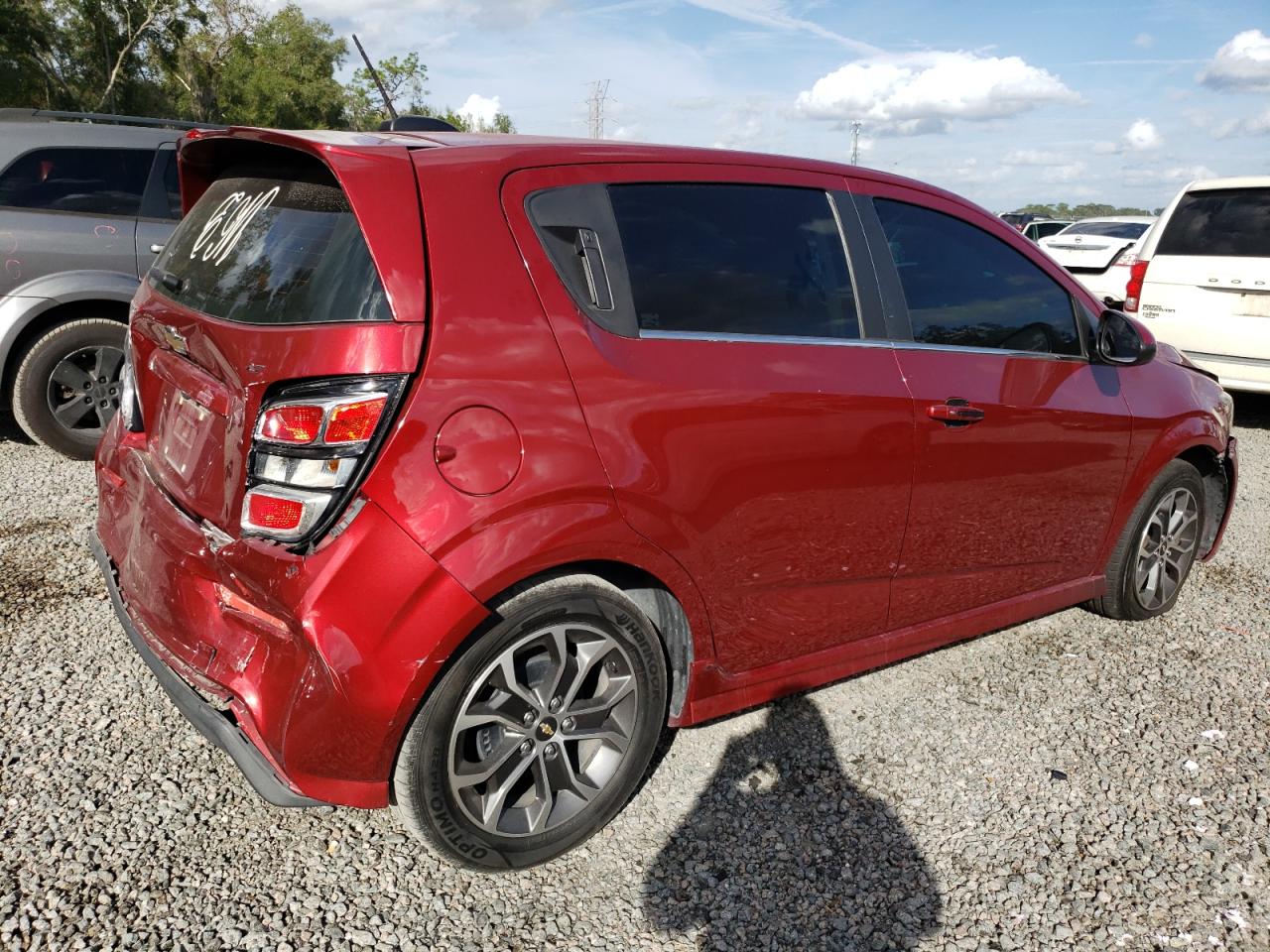 Изображение 3 2017 CHEVROLET SONIC LT 2017 с VIN 1G1JD6SH2H4111189