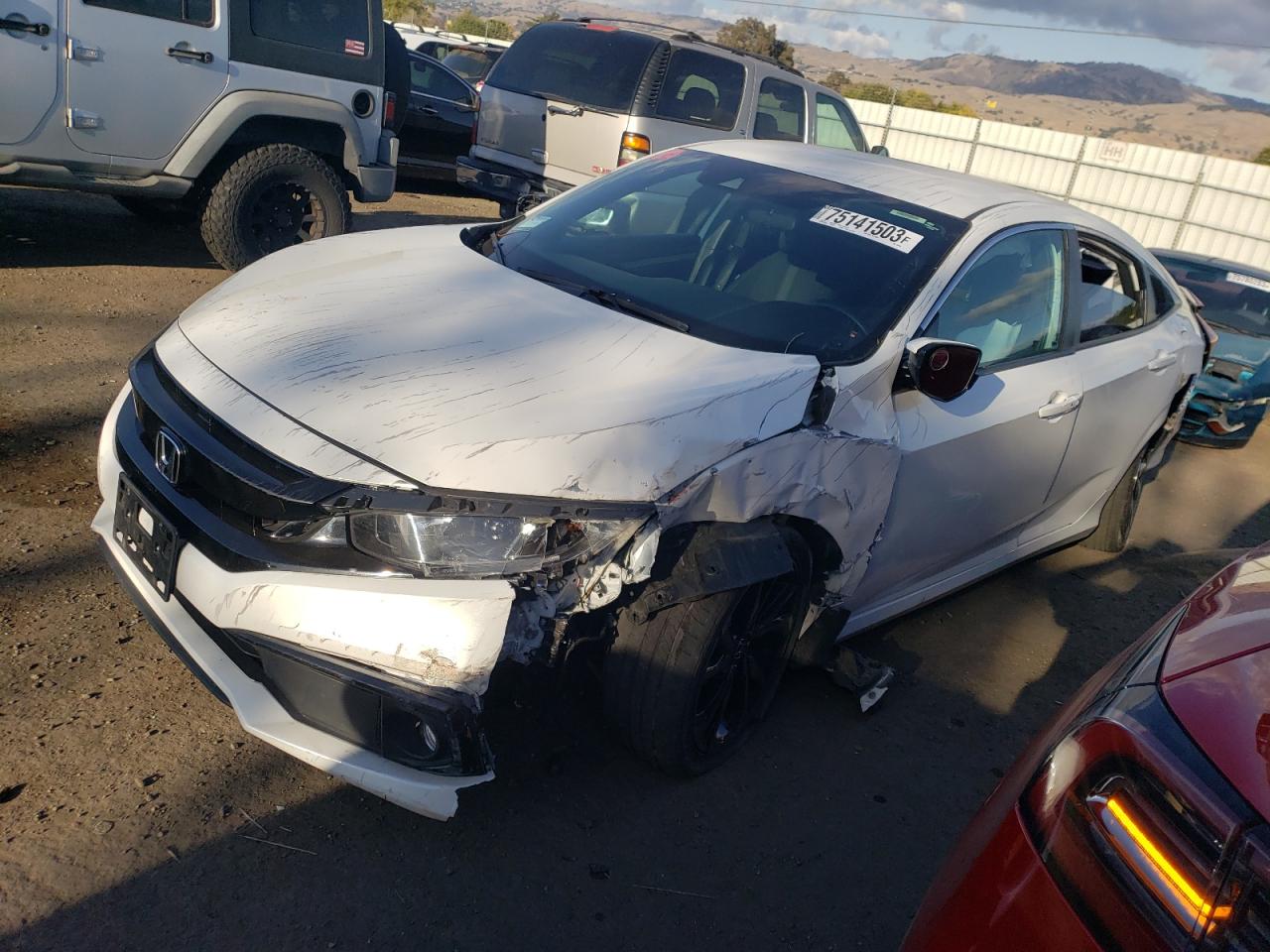 Изображение 1 2019 HONDA CIVIC SPORT 2019 с VIN 2HGFC2F80KH533766