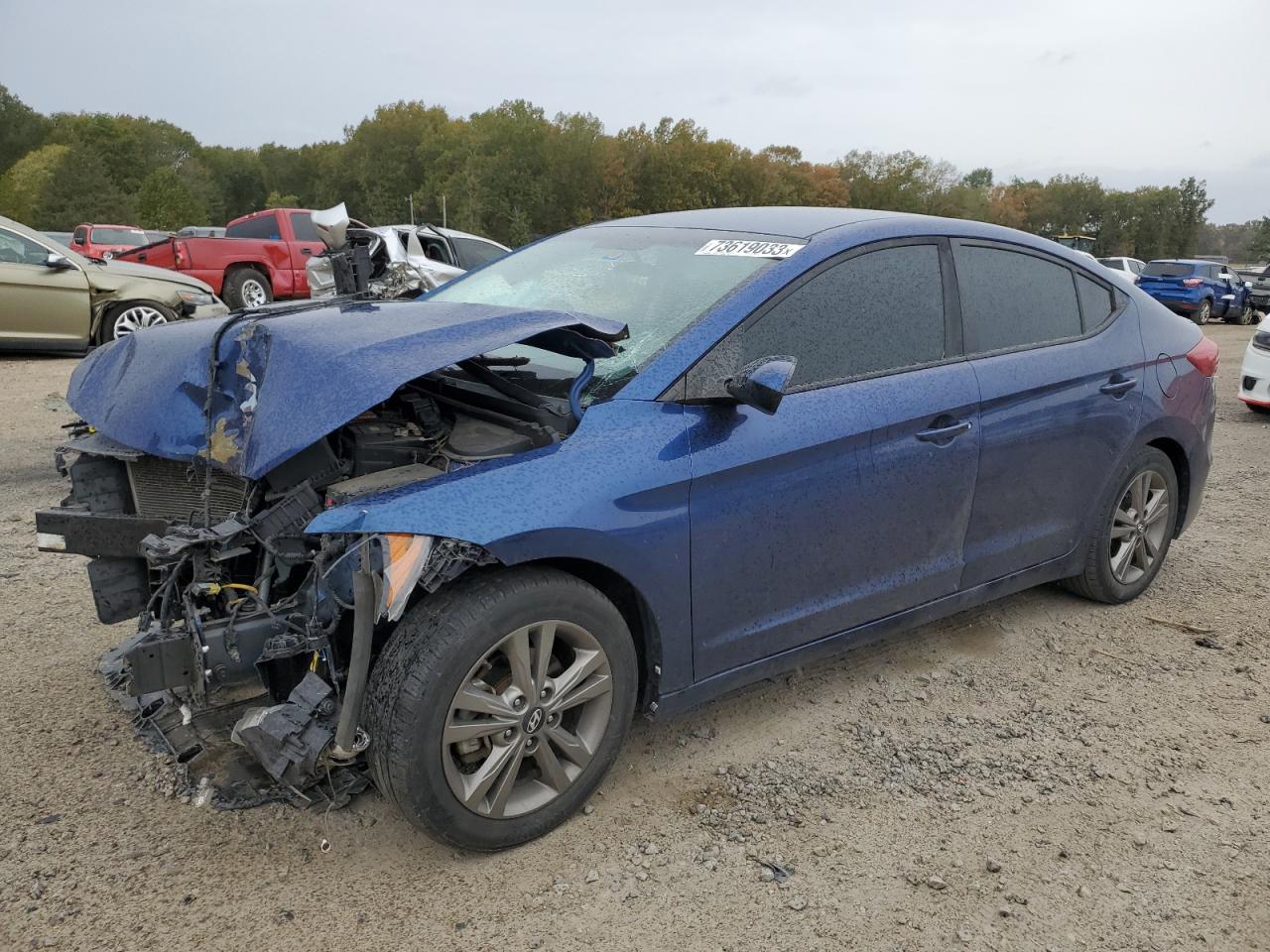 Image 1 of 2017 HYUNDAI ELANTRA SE 2017 with VIN 5NPD84LF3HH040105