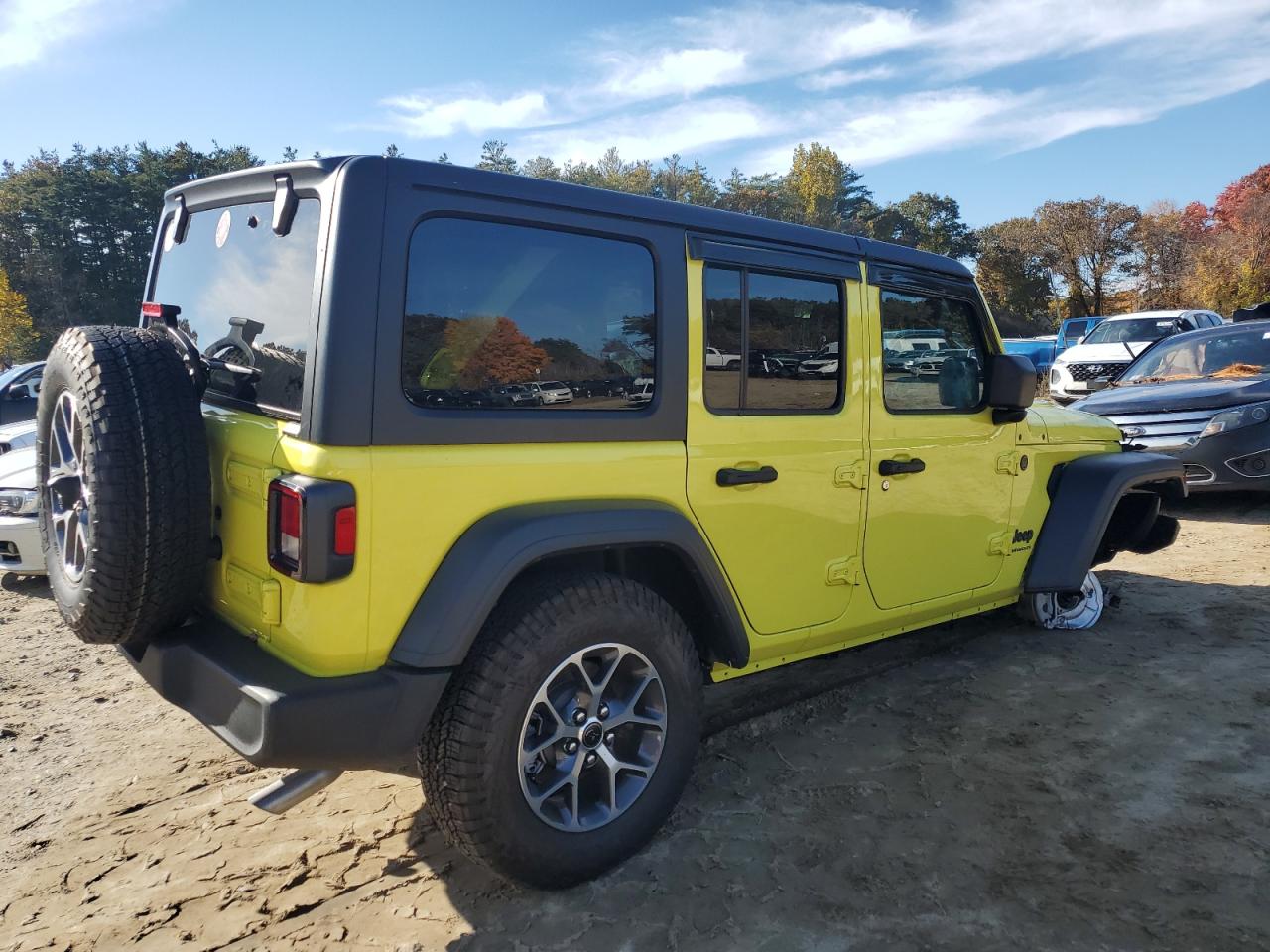 Image 3 of 2024 JEEP WRANGLER SPORT 2024 with VIN 1C4PJXDN6RW110829