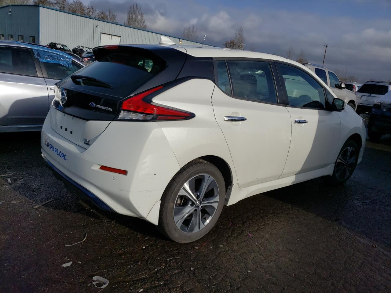 Image 3 of 2021 NISSAN LEAF SV PLUS 2021 with VIN 1N4BZ1CV2MC555845