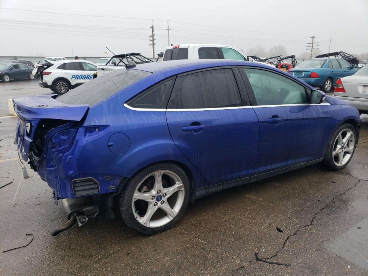 Obraz 3 z 2014 FORD FOCUS TITANIUM 2014 z VIN 1FADP3J22EL156406