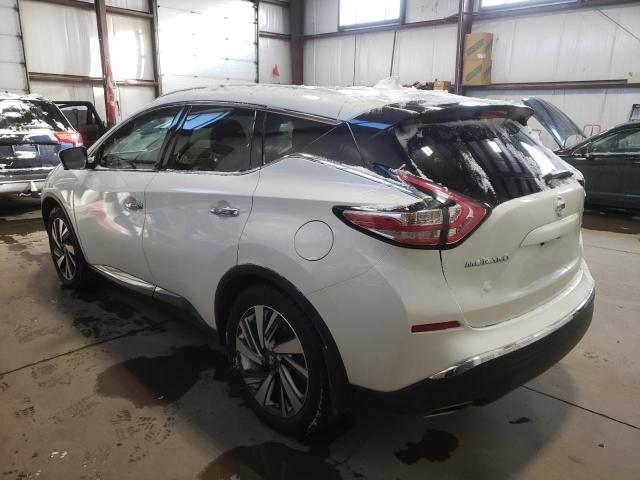 Изображение 3 2017 NISSAN MURANO S 2017 с VIN 5N1AZ2MH2HN109611